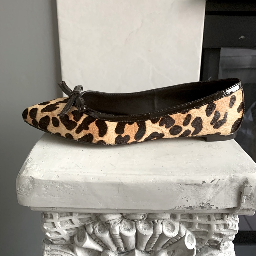 EUC Donald J Pliner leopard print flats.Sz.8.5 - Picture 6 of 9